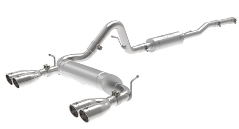 aFe Vulcan Series 2.5in 304SS Cat-Back Exhaust 07-18 Jeep Wrangler - 49-38087-P-C-Dub Tech