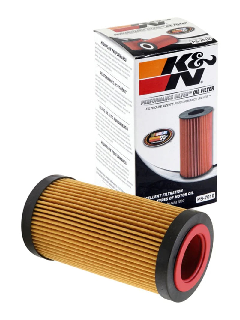 K&N Oil Filter for Audi A3/A4/A6/TT / Volkswagen Golf/Jetta/Passat/Bettle/EOS/GTI/Rabbit - PS-7010