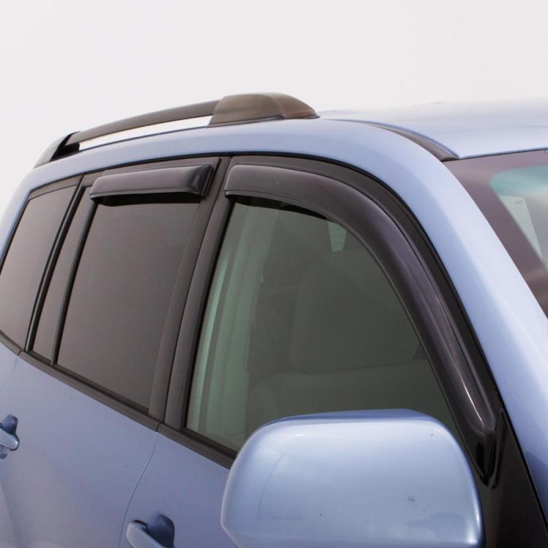 AVS 15-18 Ford F-150 Supercrew Ventvisor Outside Mount Window Deflectors - 94975-C-Dub Tech