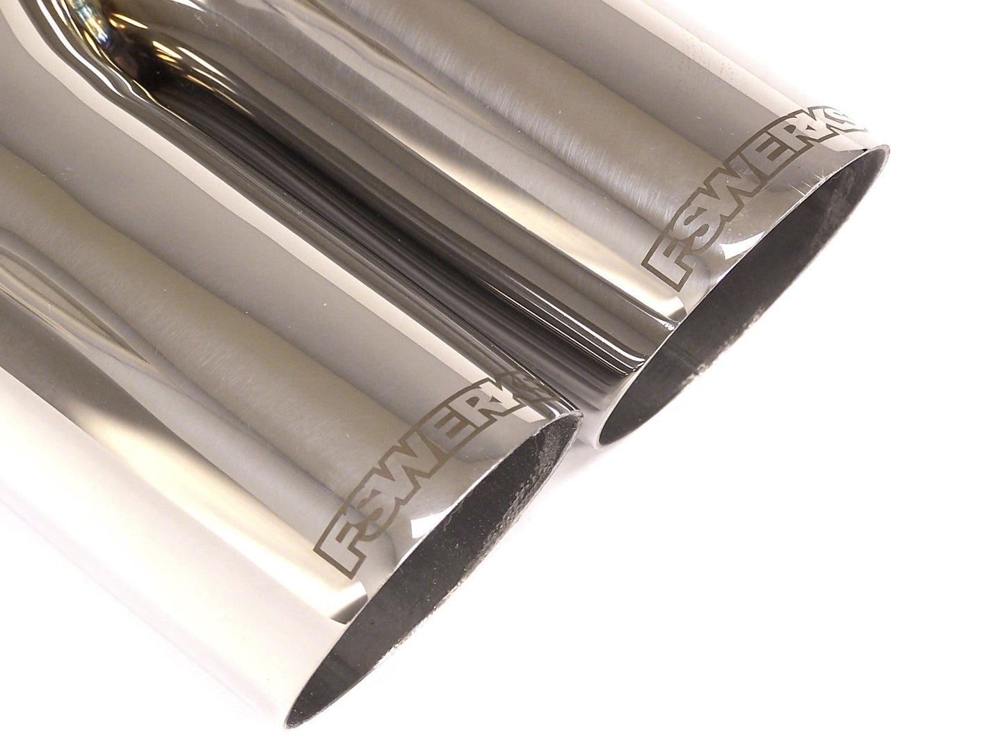FSWERKS Stainless Steel Exhaust Tip - Single or Dual Angle Cut