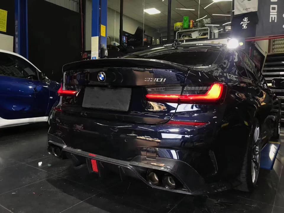 CMST Tuning Carbon Fiber Rear Diffuser for BMW 3 Series G20 G21 M340i 330i 2019-2022