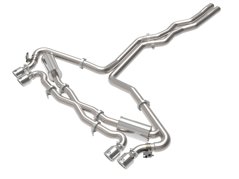 aFe 20-22 Audi RS6 Avant V8 4L(tt) MACH Force-Xp 3in - 49-36448-P-C-Dub Tech