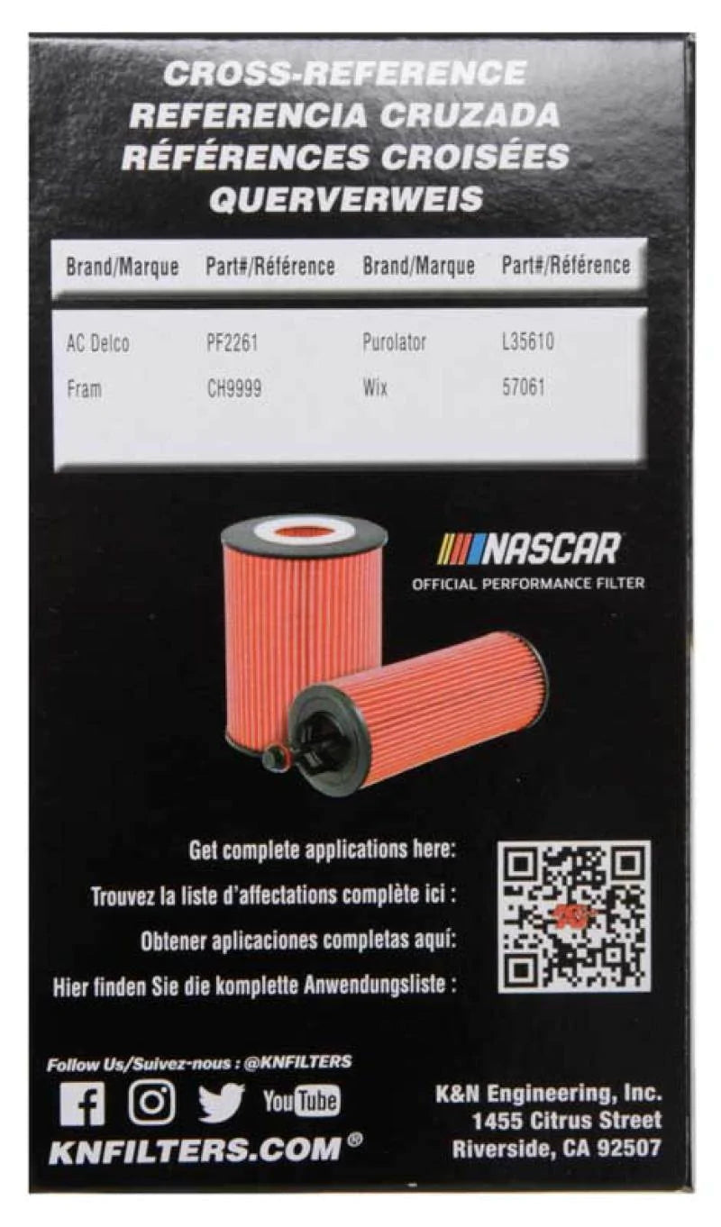 K&N Performance Gold Oil Filter for Hyundai/Kia V6 06-08 Azera/Sonata/Sedona/07-08 - HP-7022