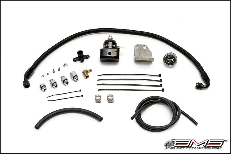 AMS Performance 08-15 Mitsubishi EVO X Fuel Pressure Regulator Kit - AMS.04.07.0001-1-C-Dub Tech