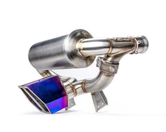 Agency Power Valvetronic Exhaust System Titanium Tips Can-Am Maverick X3 - AP-BRP-X3-170-TI-C-Dub Tech