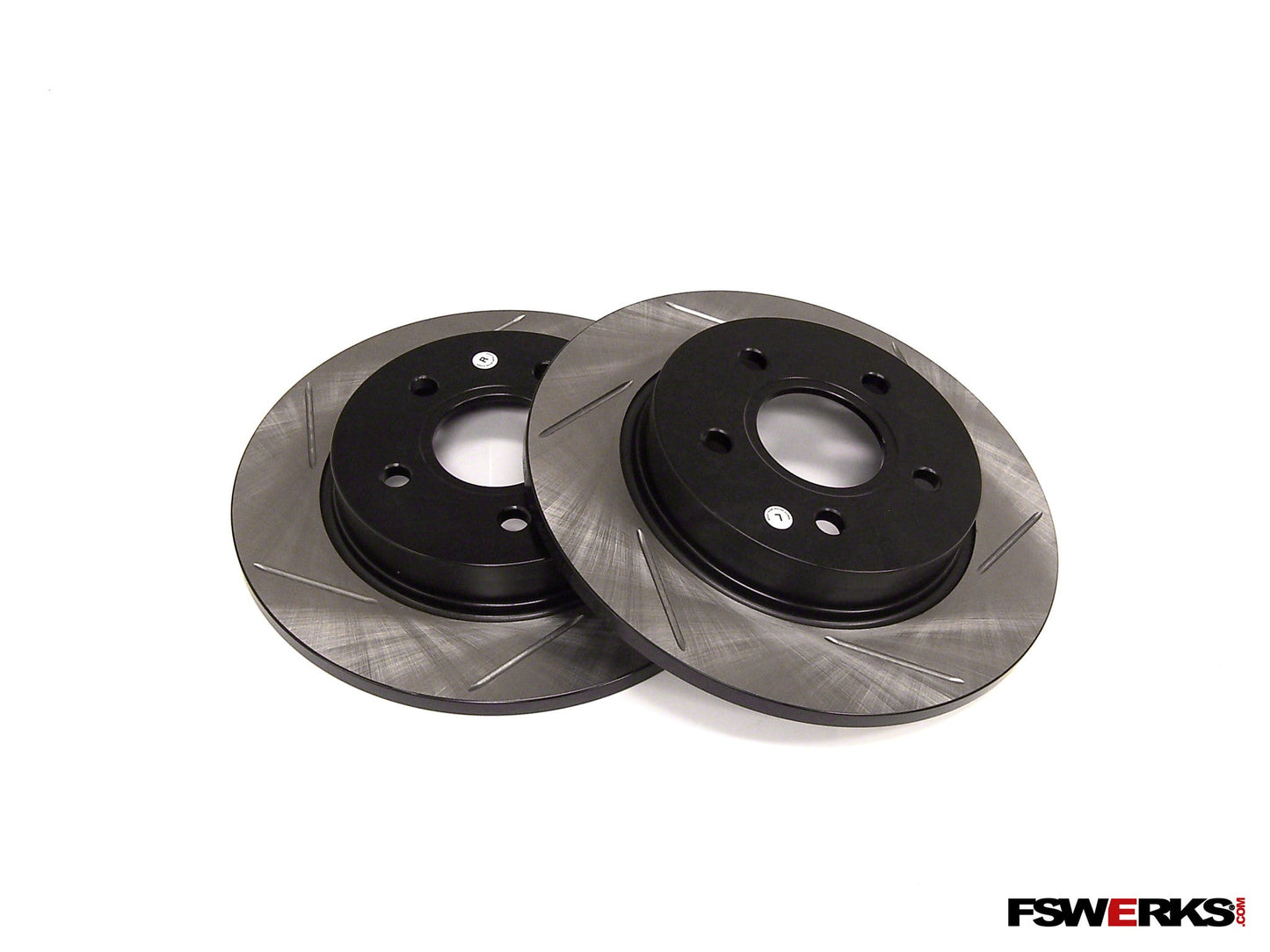 StopTech Sport Rear Slotted Rotors - Ford Focus/ST 2012-2018
