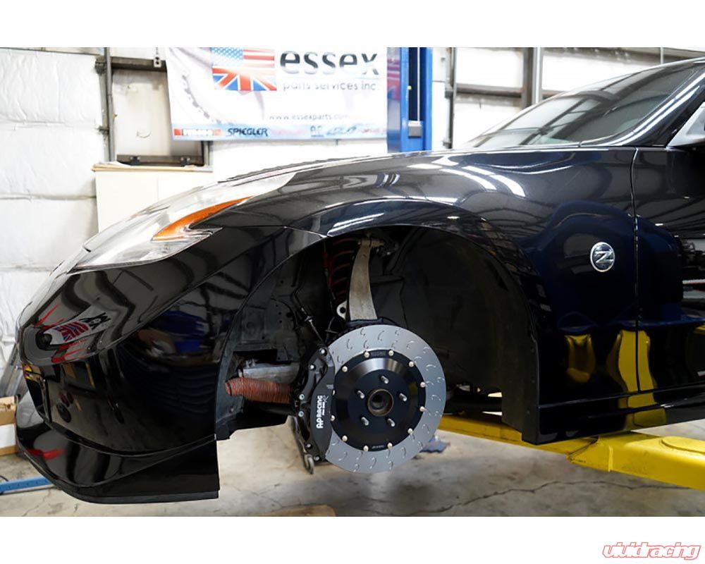 AP Racing Essex Front CP9660-2/3S4L 6 pot 372x34/72V Radi-CAL Competition Brake Kit Nissan 370Z 2009-2020-C-Dub Tech