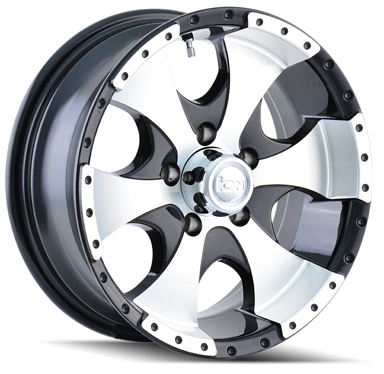 Ion Wheels 136 Black Machined Lip