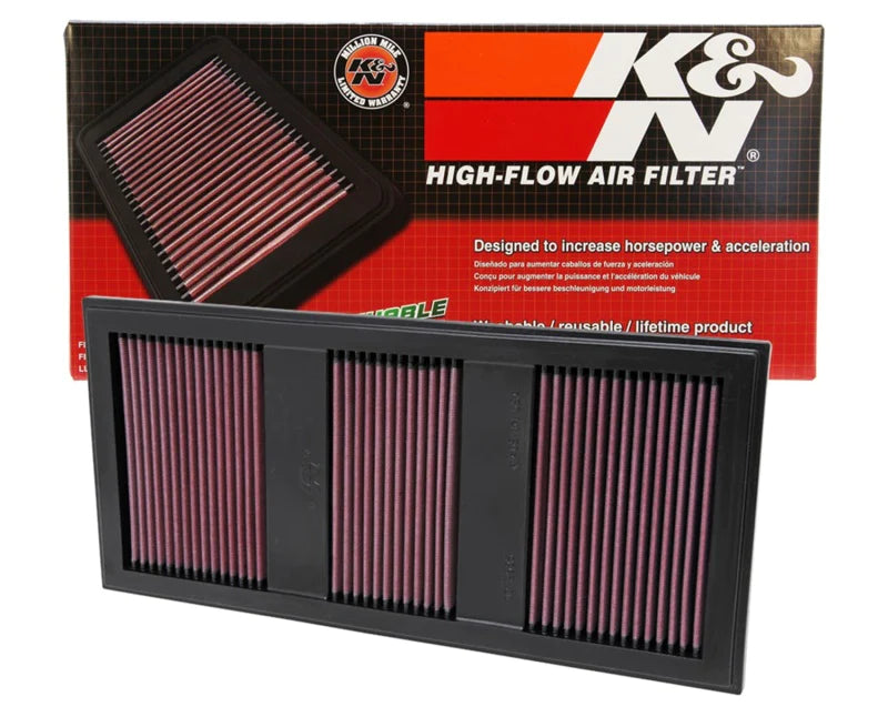 K&N Replacement Air FIlter 11 Mercedes Benz C350/CLS350/E300/GLK350/ML350/S350 / 11-12 - 33-2985