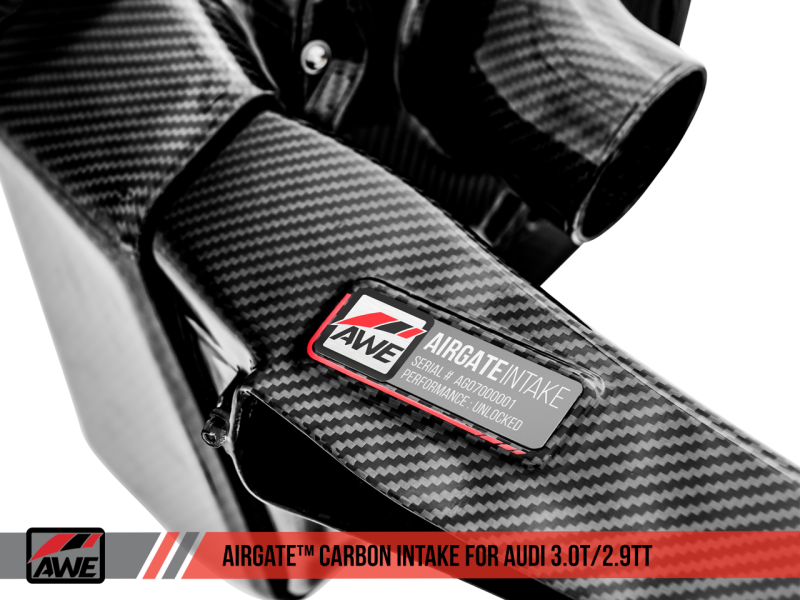 AWE Tuning Audi B9/B9.5 S4/S5/RS5 3.0T Carbon Fiber AirGate Intake - 2660-15032-C-Dub Tech