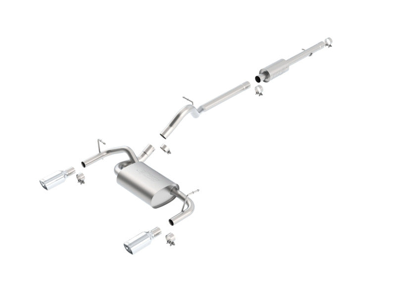 Borla 12-16 Jeep Wrangler JK 3.6L AT/MT 4Wheel 4dr Truck - 140459-C-Dub Tech
