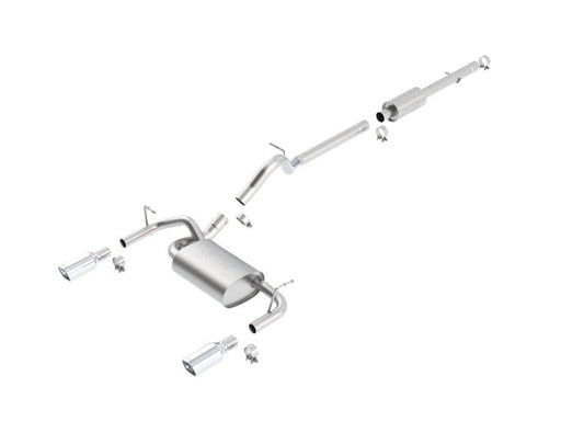 Borla 12-16 Jeep Wrangler JK 3.6L AT/MT 4Wheel 4dr Truck - 140459-C-Dub Tech
