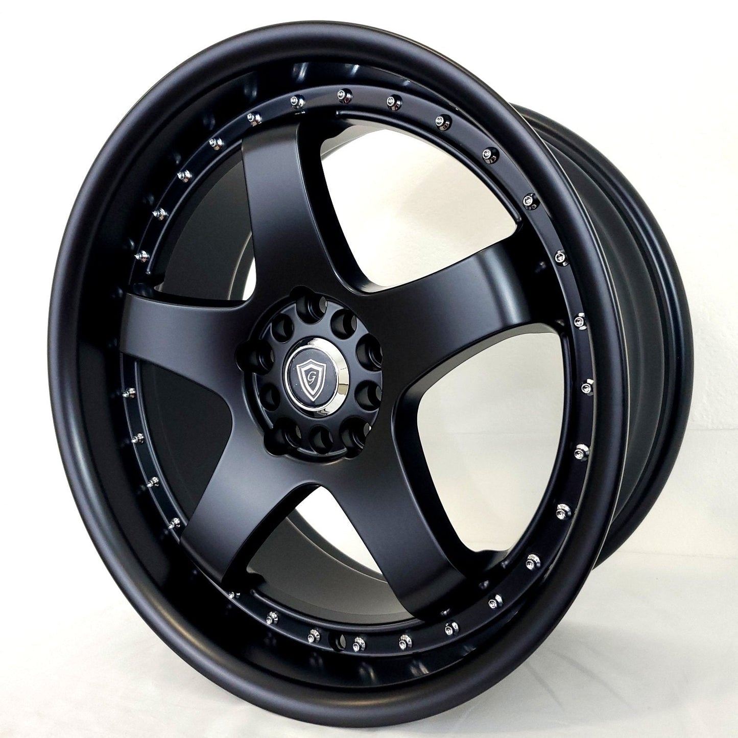 G-Line Luxury Wheels - G8073 Satin Black 18x8.5