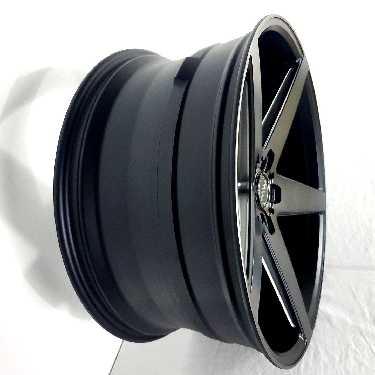 Rotor Black Machined Face Dark Tint 22x9