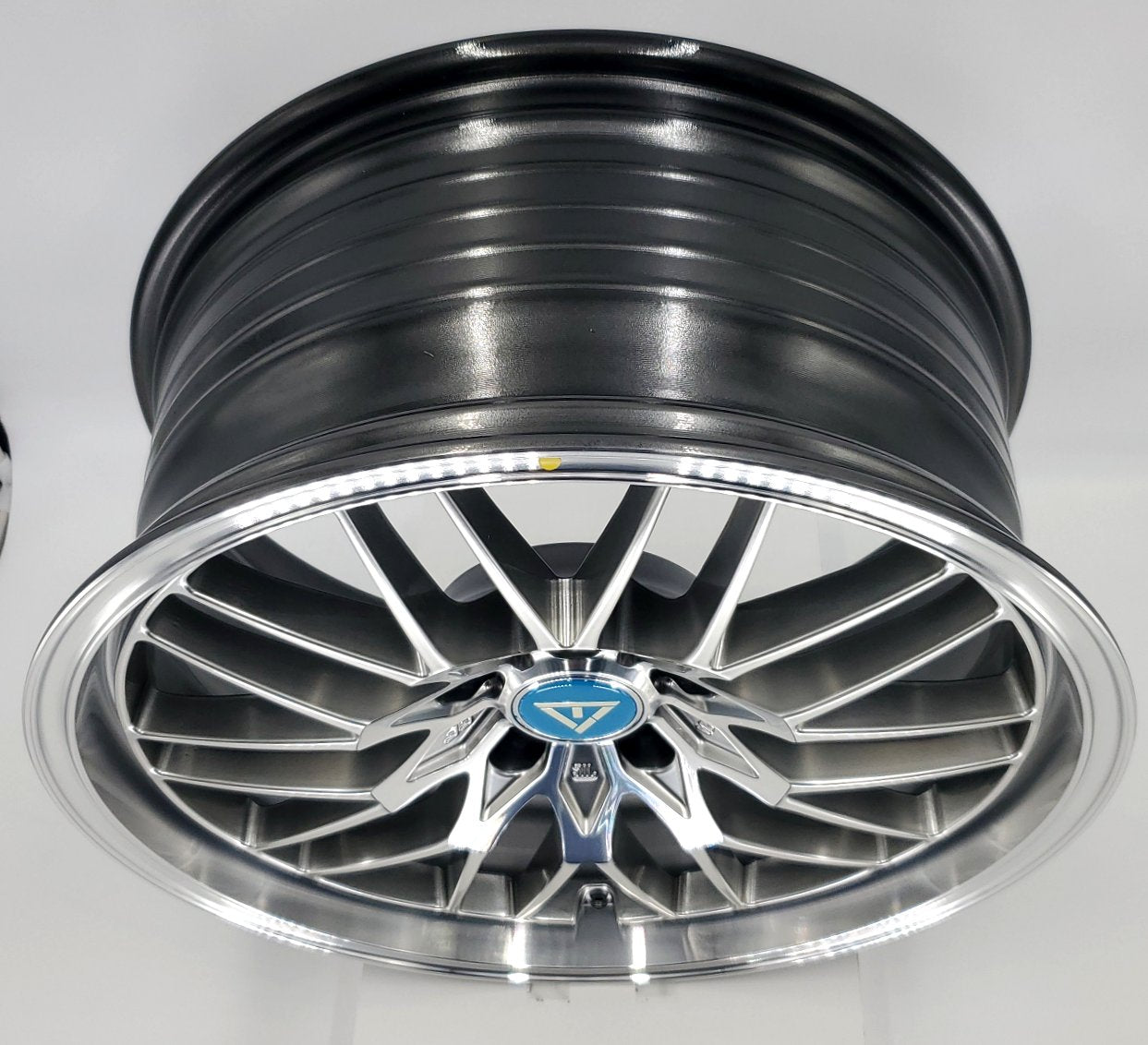 VLF Wheels - VLFP03 Hyper Black Machined Lip 18x8.5