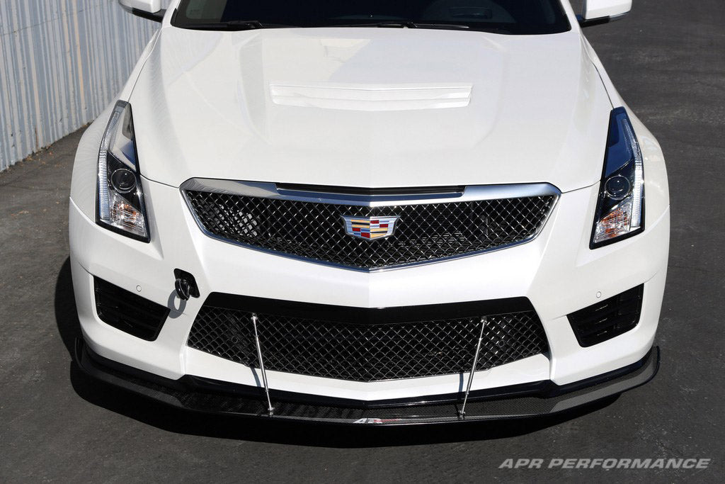 APR Performance Carbon Fiber Wind Splitter With Rods - CW-688081-C-Dub Tech