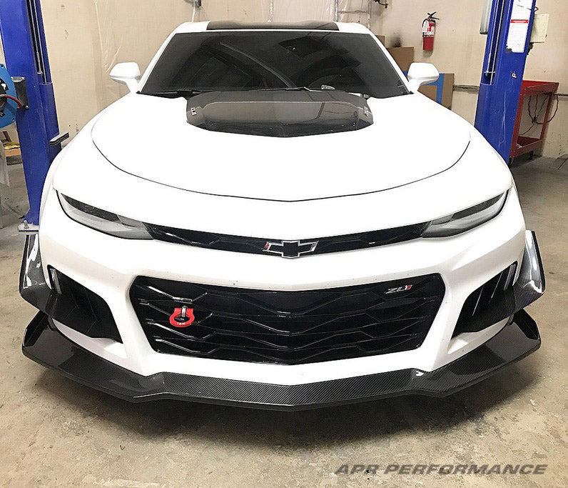APR Performance Carbon Fiber Front Bumper Canards - AB-601720-C-Dub Tech