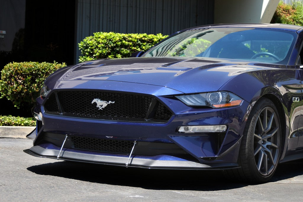 APR Performance Carbon Fiber Front Bumper Canards - AB-201810-C-Dub Tech