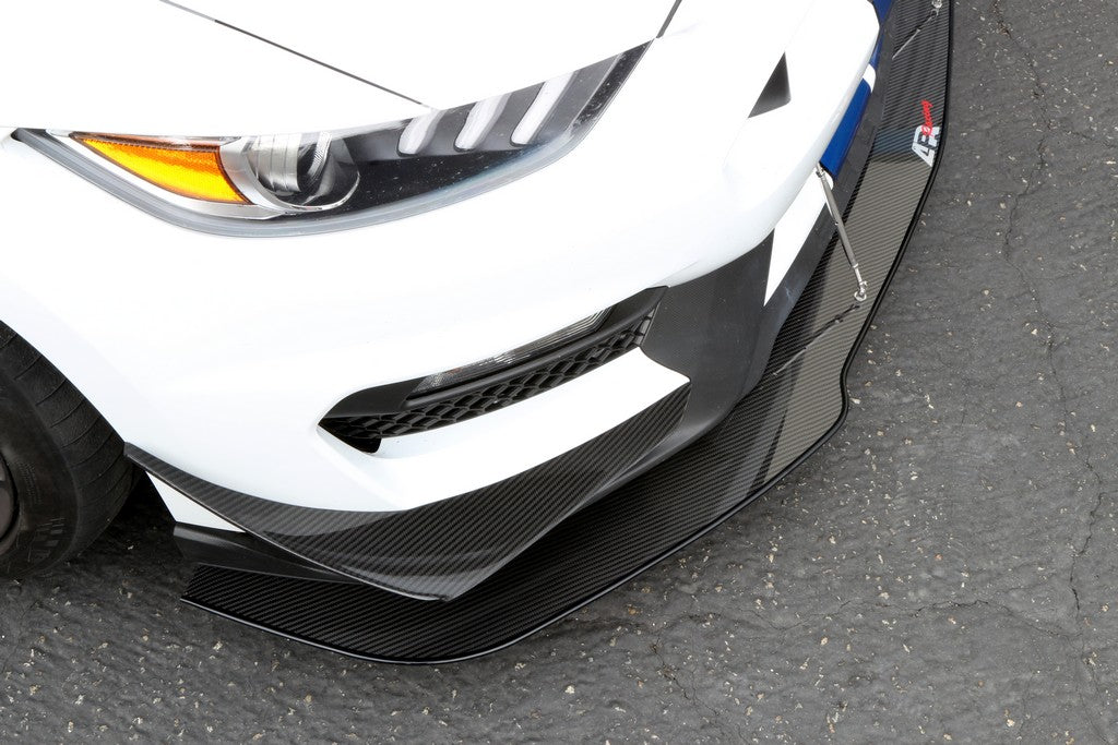 APR Performance Carbon Fiber Front Bumper Canards - AB-203518-C-Dub Tech