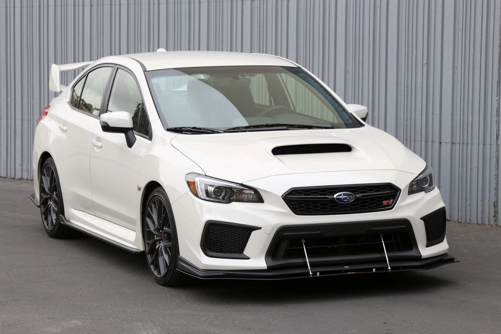 APR Performance Carbon Fiber Wind Splitter With Rods - CW-801808-C-Dub Tech