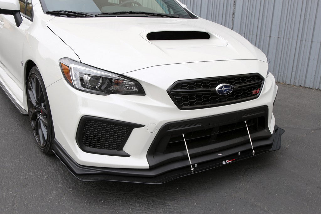 APR Performance Carbon Fiber Wind Splitter With Rods - CW-801808-C-Dub Tech