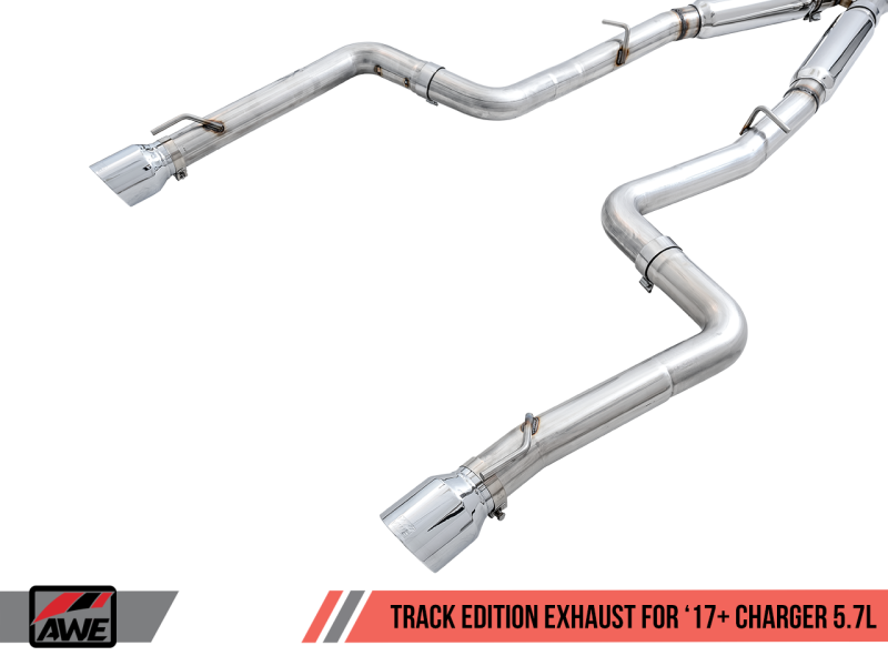 AWE Tuning 2017+ Dodge Charger 5.7L Track Edition Exhaust - - 3015-32120-C-Dub Tech