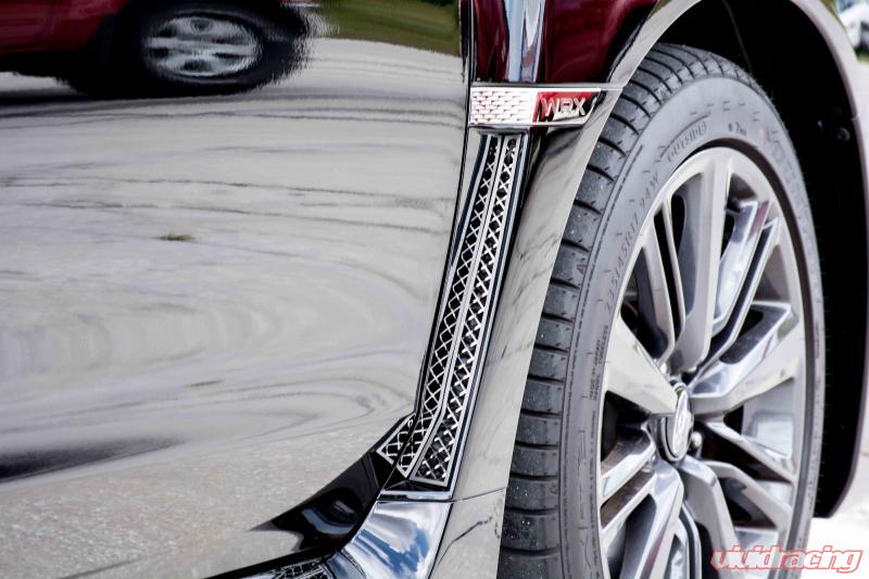 American Car Craft Laser Mesh Front Wheel Vent Grilles 2pc-C-Dub Tech