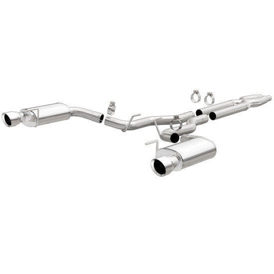 MagnaFlow Street Series Performance Cat-Back Stainless Steel Exhaust System - Ford Mustang 2015-2020