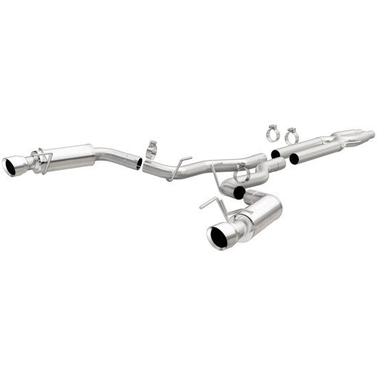 MagnaFlow Competition Series Performance Cat-Back Stainless Steel Exhaust System - Ford Mustang 2015-2020