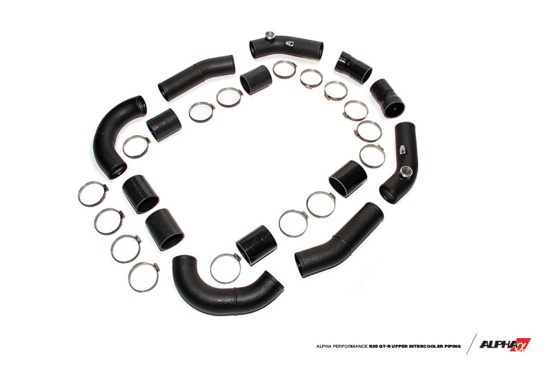 AMS Performance 2009+ Nissan GT-R R35 Alpha Upper I/C Pipe - ALP.07.09.0006-2-C-Dub Tech