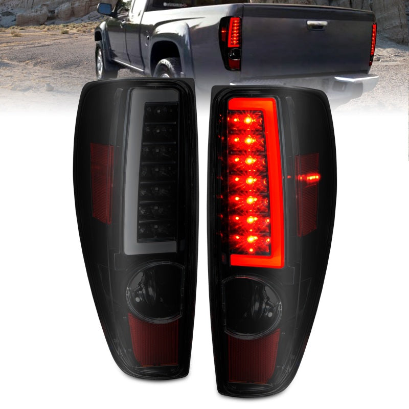 ANZO 2004-2012 Chevrolet Colorado/ GMC Canyon LED Tail Lights w/ - 311383-C-Dub Tech