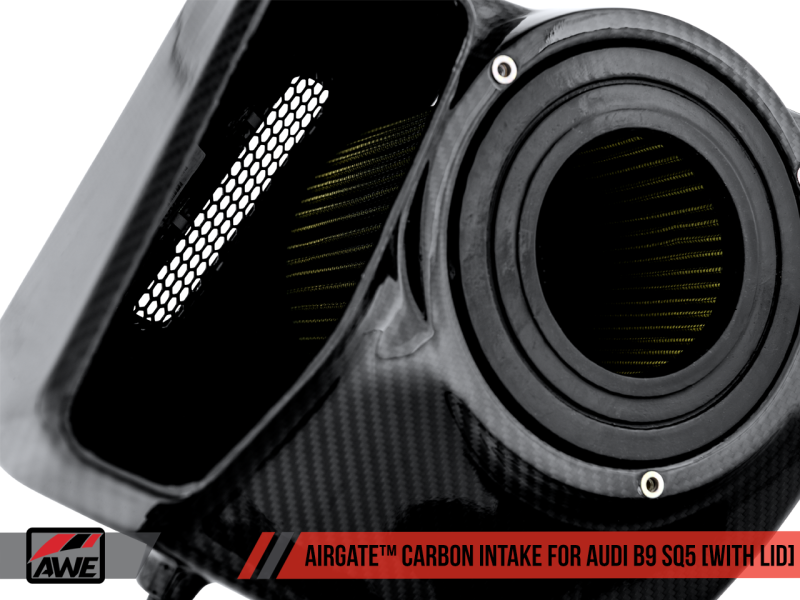 AWE Tuning Audi B9 SQ5 3.0T AirGate Carbon Fiber Intake - 2660-15060-C-Dub Tech