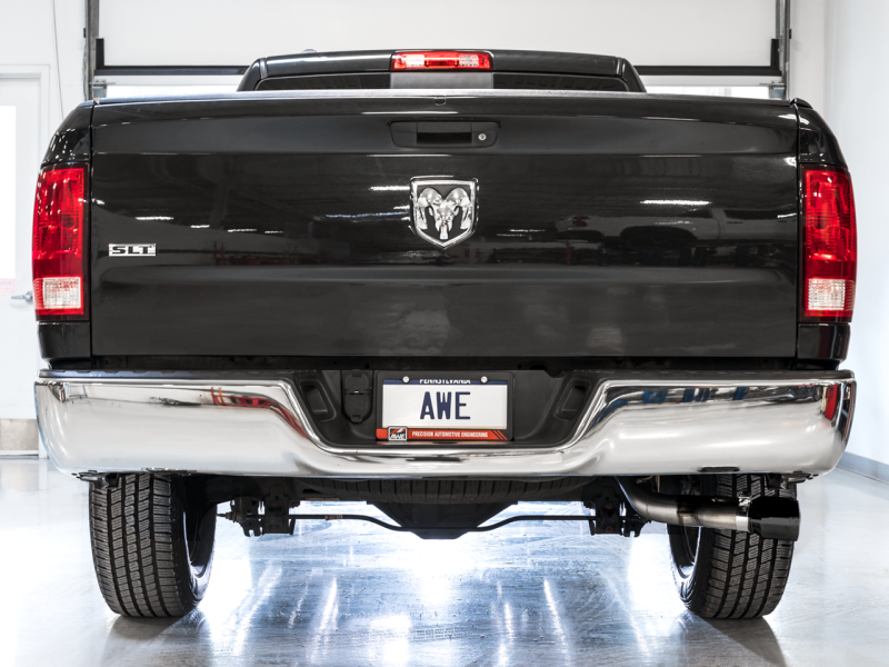 AWE Tuning 09-18 RAM 1500 5.7L (w/o Cutout) 0FG Single - 3015-33309-C-Dub Tech