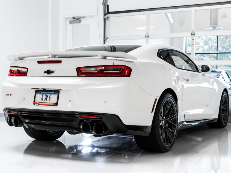 AWE Tuning 16-19 Chevy Camaro SS Res Cat-Back Exhaust -Touring - 3015-43114-C-Dub Tech