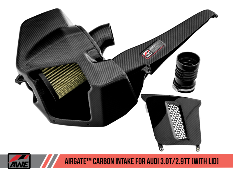 AWE Tuning Audi B9/B9.5 S4/S5/RS5 3.0T Carbon Fiber AirGate Intake - 2660-15032-C-Dub Tech