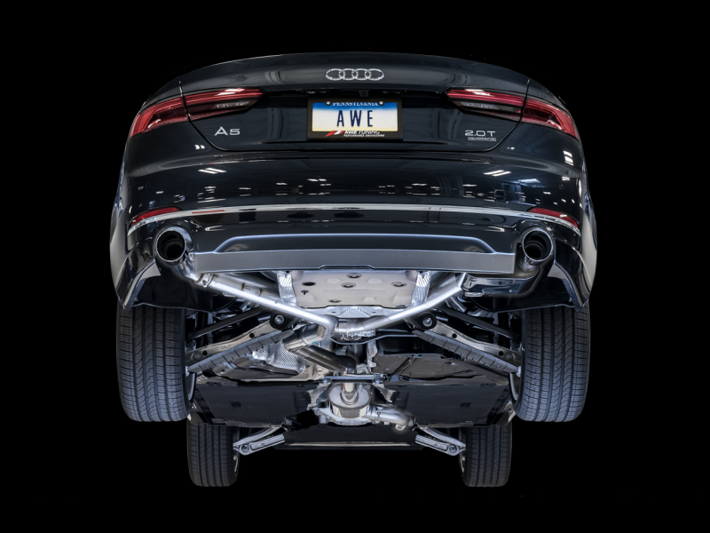 AWE Tuning Audi B9 A5 SwitchPath Exhaust Dual Outlet - - 3025-33026-C-Dub Tech