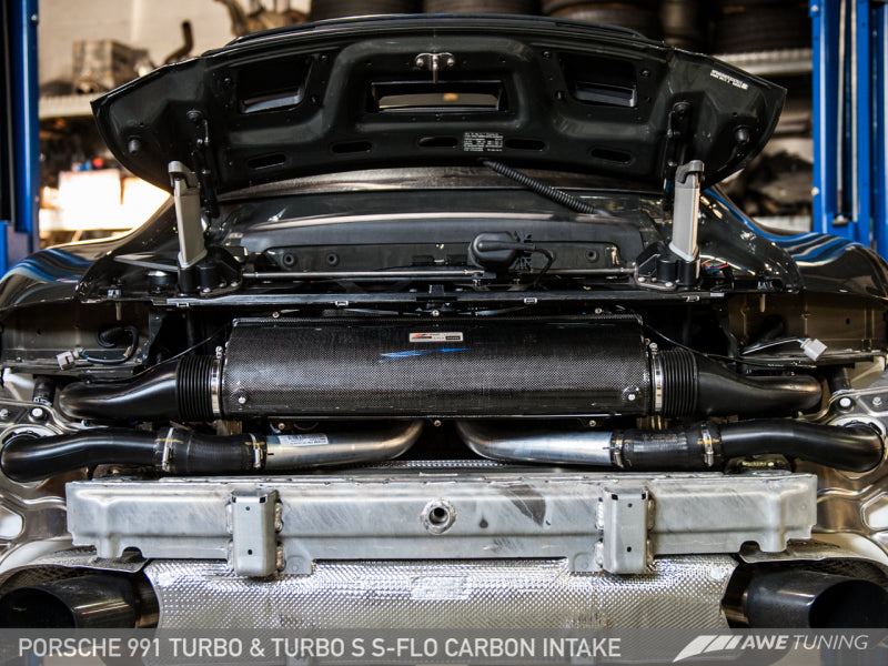 AWE Tuning Porsche 991 (991.2) Turbo and Turbo S S-FLO - 2660-13040-C-Dub Tech