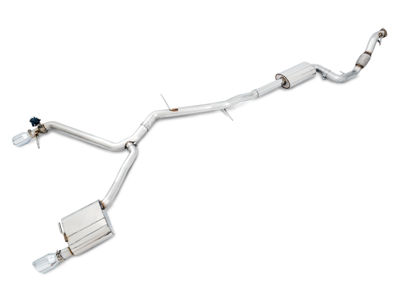 AWE Tuning Audi B9 A4 SwitchPath Exhaust Dual Outlet - - 3025-32014-C-Dub Tech