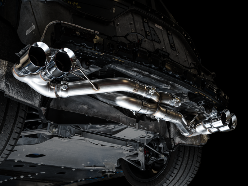 AWE Tuning 2020 Chevrolet Corvette (C8) Track Edition Exhaust - - 3020-42080-C-Dub Tech