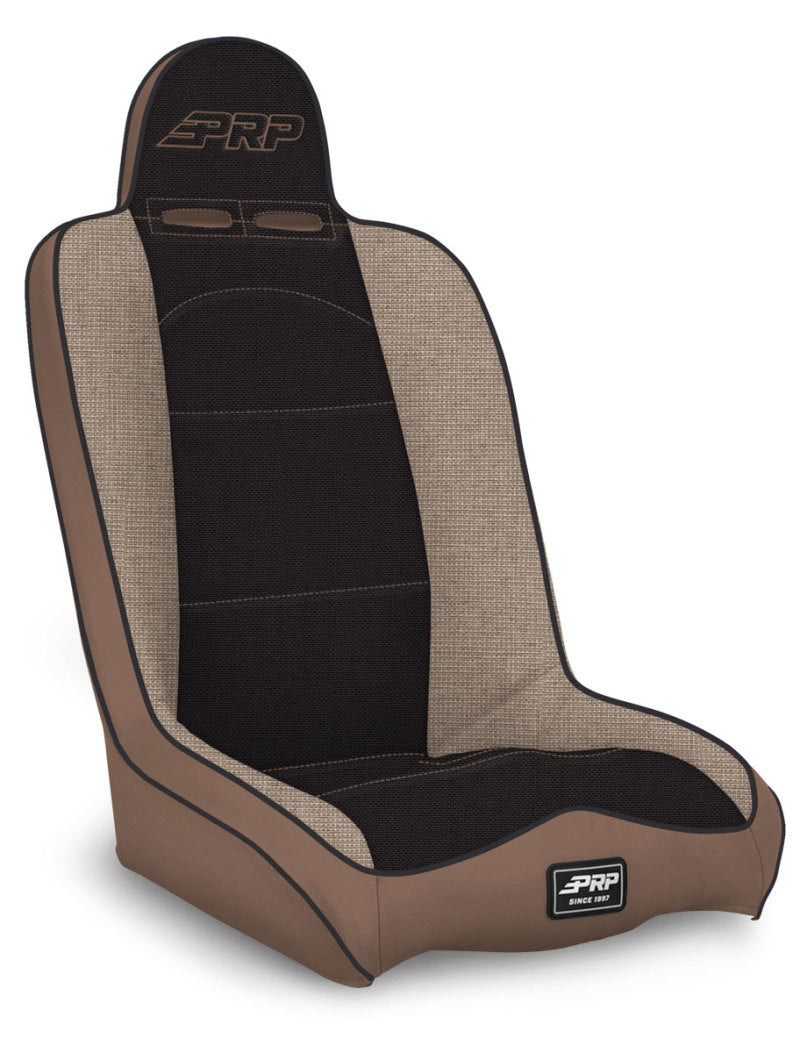 PRP Daily Driver High Back Suspension Seat (Two Neck Slots) - A140110-64