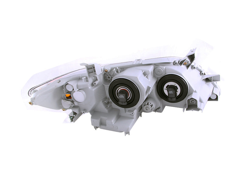 ANZO 2007-2009 Toyota Camry Projector Headlights w/ Halo Chrome - 121180-C-Dub Tech