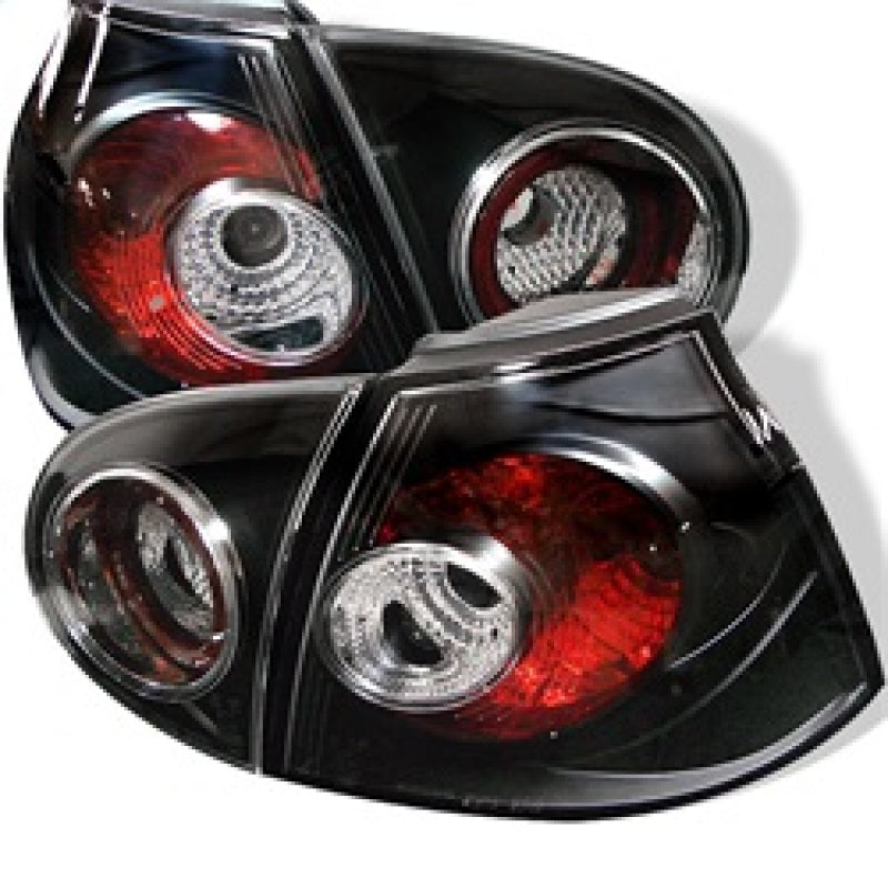 Spyder Volkswagen Golf V 06-09 Euro Style Tail Lights Black - 5008152