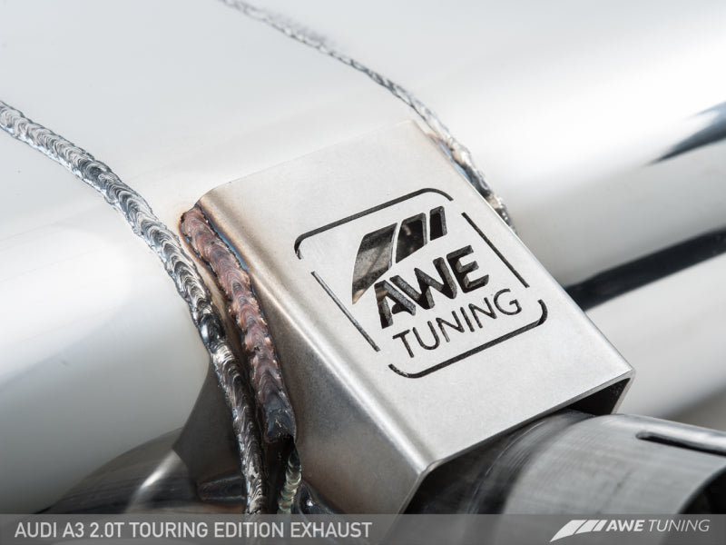 AWE Tuning Audi 8V A3 Touring Edition Exhaust - Dual - 3015-32056-C-Dub Tech
