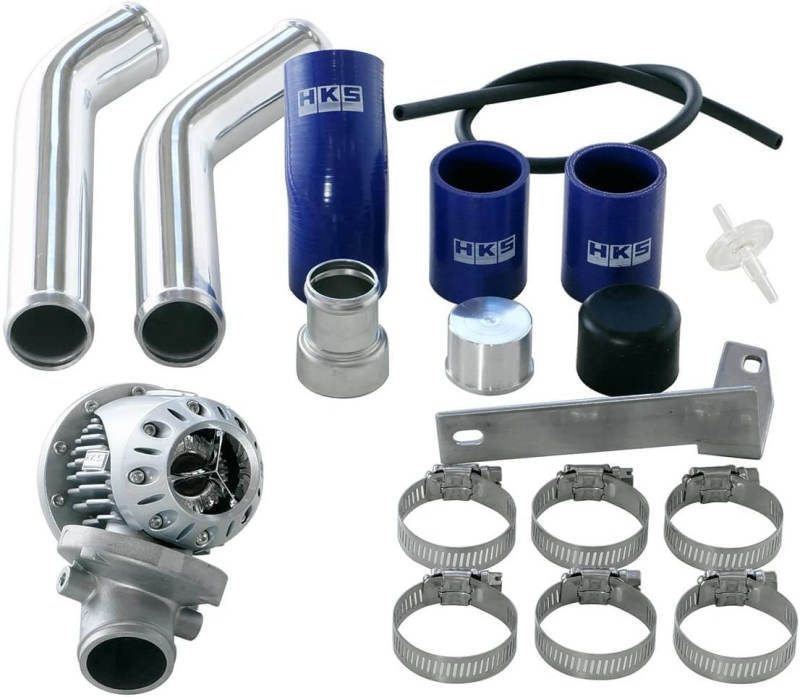 HKS 08+ Evo 10 SSQV4 BOV Kit Includes 2 Polished - 71008-AM015