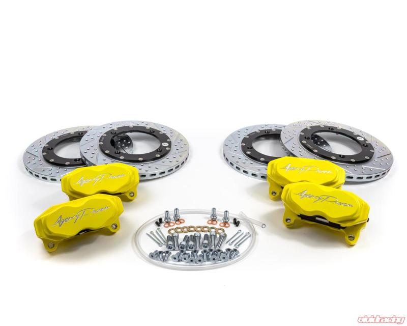 Agency Power Big Brake Kit Front and Rear Yellow Can-Am - AP-BRP-X3-460-YLW-C-Dub Tech