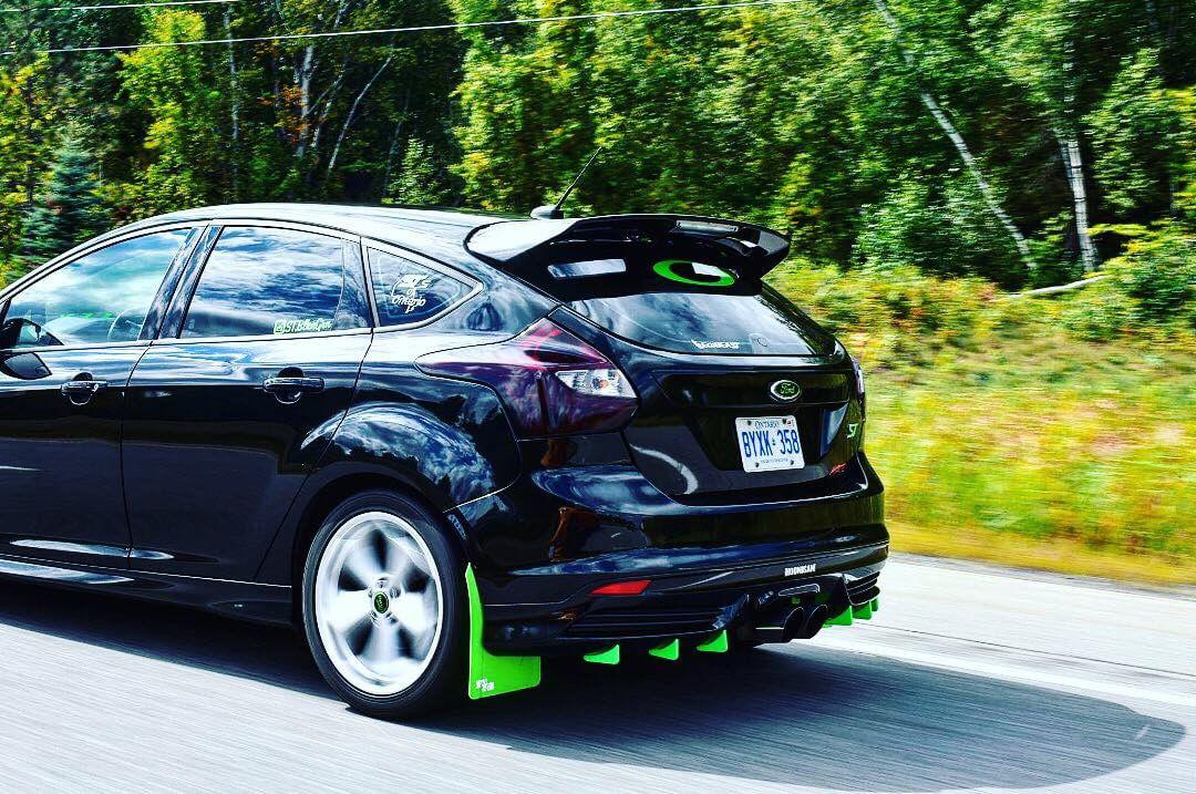 2013-2018 Ford Focus ST 6-Pack Rear Diffuser Fins-C-Dub Tech