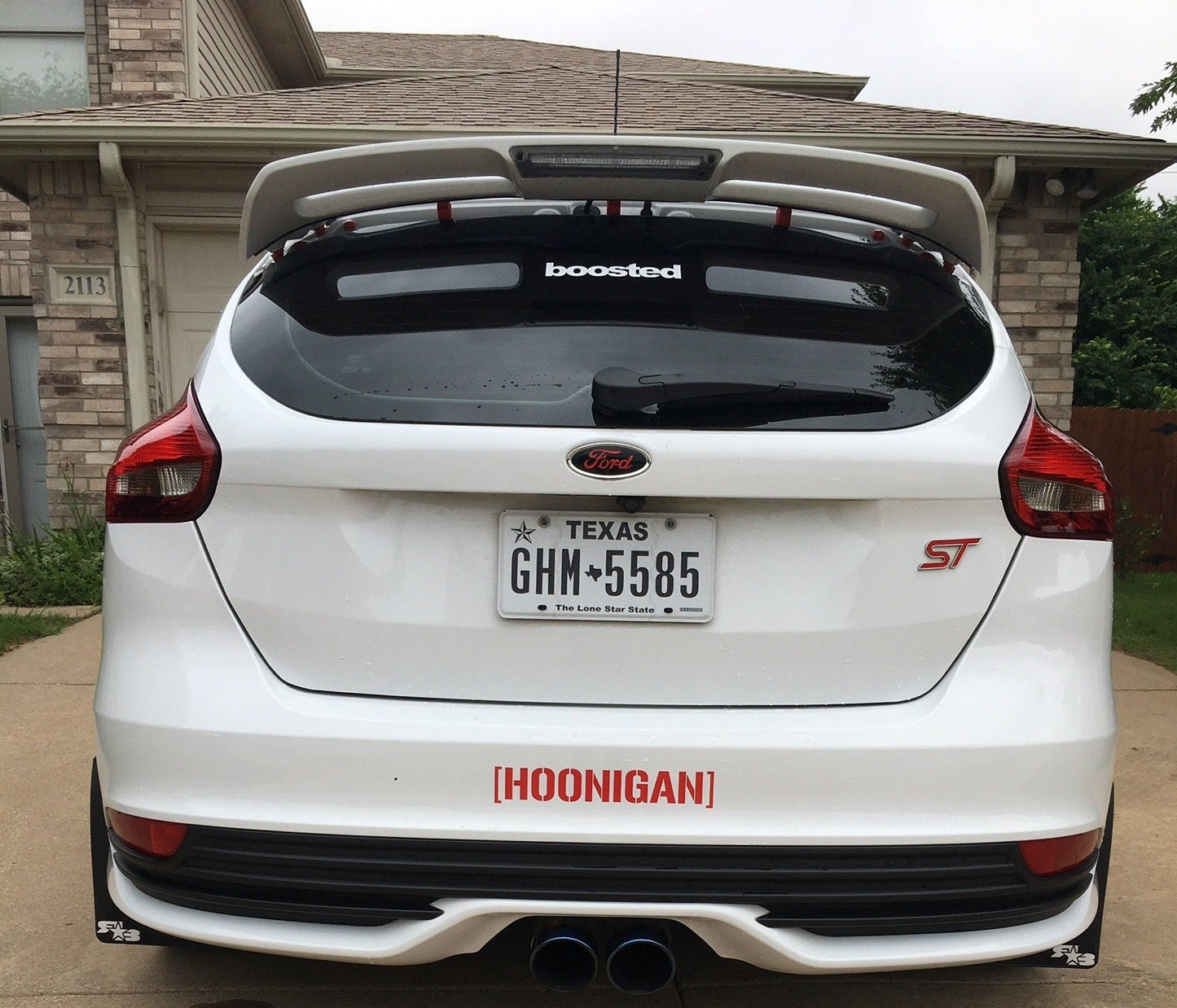 2013-2018 Ford Focus ST Wing Lift Kit-C-Dub Tech