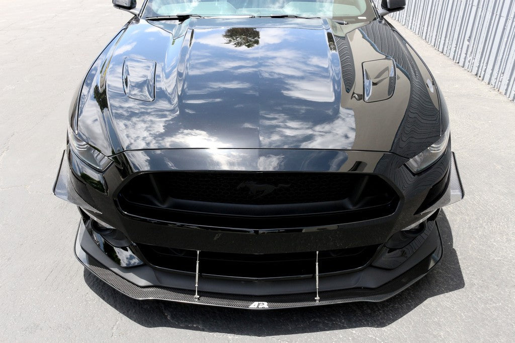 APR Performance Carbon Fiber Front Bumper Canards - AB-201510-C-Dub Tech
