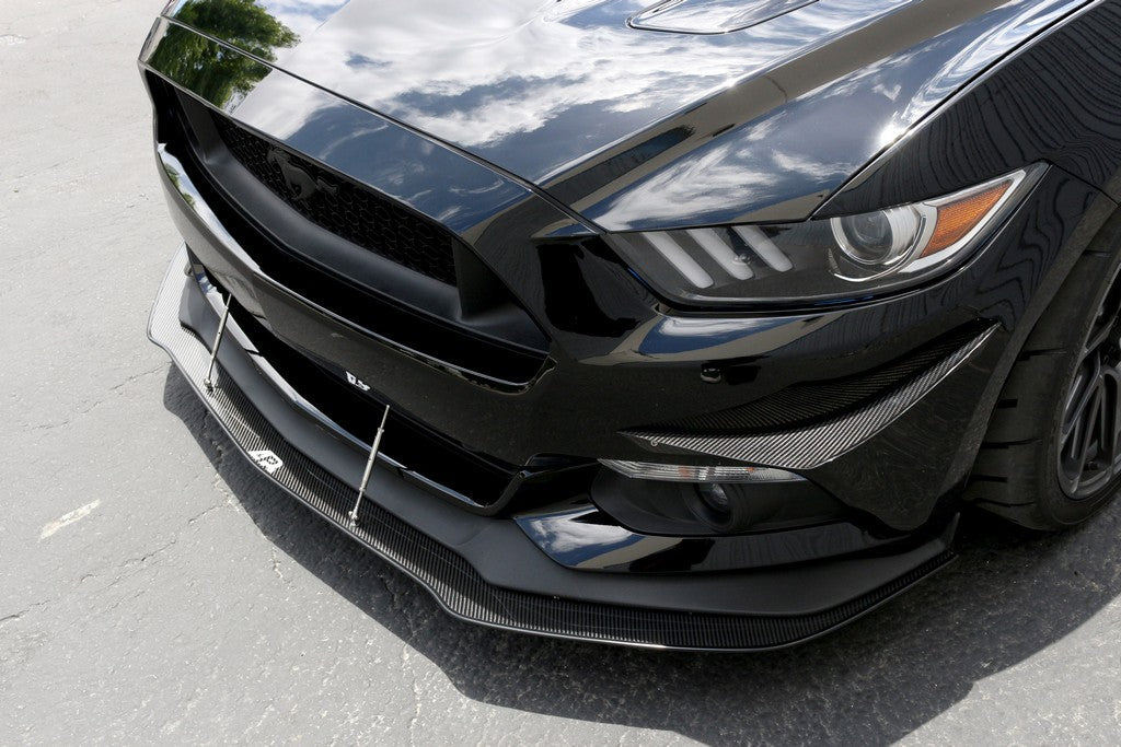 APR Performance Carbon Fiber Front Bumper Canards - AB-201510-C-Dub Tech