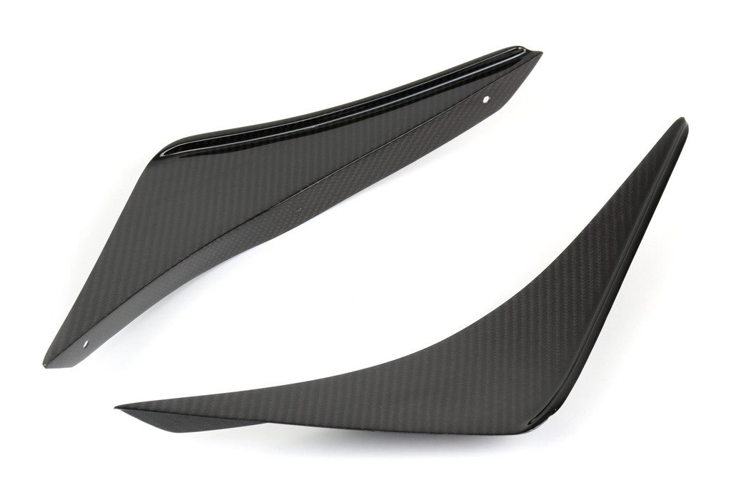 APR Performance Carbon Fiber Front Bumper Canards - AB-201510-C-Dub Tech